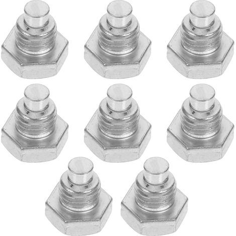Vis à pression en fer Healeved 8 pièces, de conception compacte et offrant une fixation stable pour