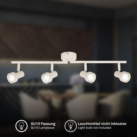 Lámpara Briloner tapp 4 focos orientables 9W máx