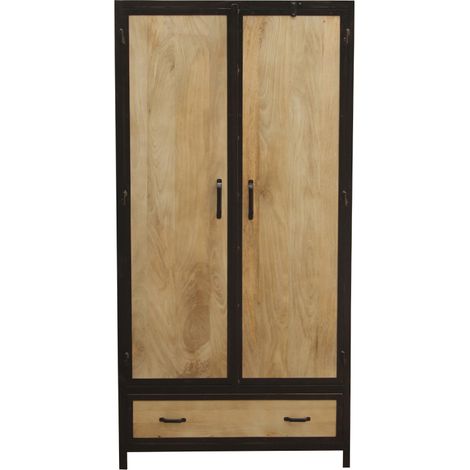 Industrieller Mangobaumholz-Schrank INDUSTRIA