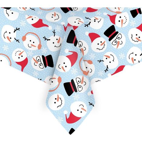 (4) Lot de 2 nappes d'Halloween, nappe d'horreur d'Halloween, nappe d'eau (1/5)