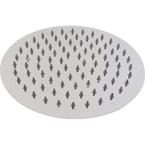 Tête de douche 8" en inox 201 haute pression effet pluie pour salle de bain tour (1/5)