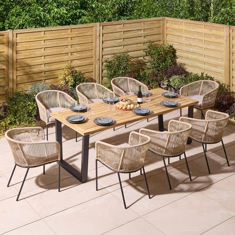 Rowlinson Oslo 8 Seat Dining Set (1/5)