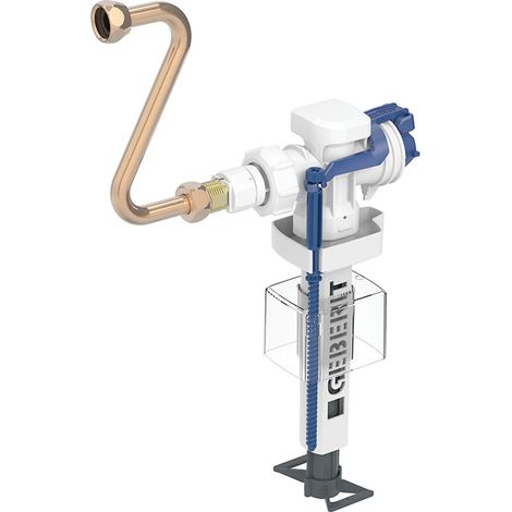 Robinet flotteur WC Geberit type 380 à alimentation latérale coudée 3-8 (12x17) - GEBERIT SARL