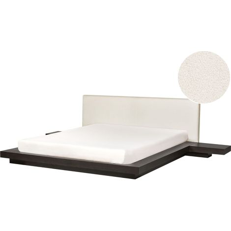 Bed Boucle ZEN 180 x 200 cm (EU Super King) Dark Ash Wood (1/5)