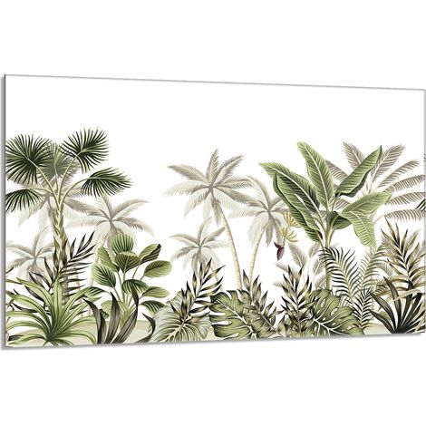 Glas-Herdplattenschutz 80x52 Blätter (1/5)