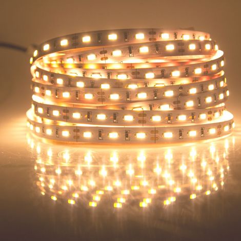 Tira Led Flexible 15W/MT 3000K 230V 120LED/MT IP68, 12mm ancho, corte 10cm, venta por metro