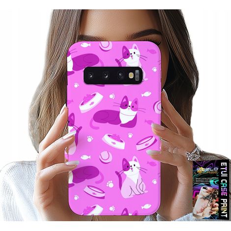 Hülle für Samsung Galaxy S10 – Katzenmotiv (1/5)