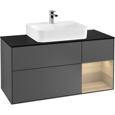 Villeroy & Boch F172PCGK meuble sous-lavabo Finion F17