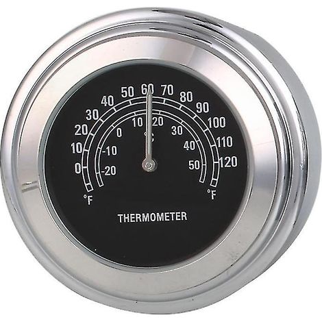 1 Stück Motorraduhr-Thermometer