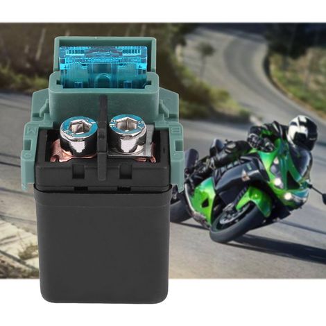 Démarreur Relais Solénoïde pour Kawasaki ZX1400 Ninja ZX-10R 1000 600 ZX750 ZX900 ZZR600 ZX636 (1/5)