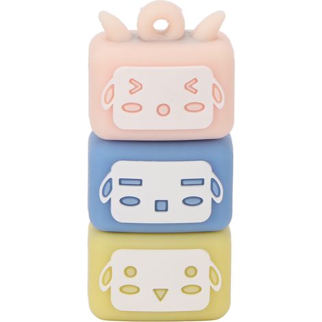 Clé USB mouton rose 64 Go - Interface USB 2.0, plug-and-play, haute vitesse, mémoire de stockage pour photos et vidéos, stick amovible (1/5)