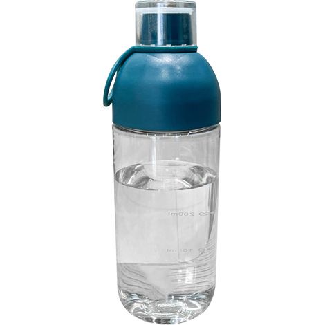 Verre à eau en PC résistant à la chaleur, gourde portable avec bec verseur et filtre, bleu, pour maison et extérieur (1/5)