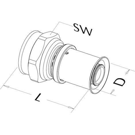 Roth Manguito de transición 20x1/2" HI, 1135000536