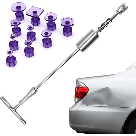 Extracteur de bosses – Matériau durable, prise en main puissante, ventouse puissante, outil de débosselage de voiture robuste Solution pratique pour le garage, l'atelier, la maison (1/5)
