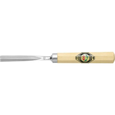 Kirschen 3239004 Cincel para madera hoja en V 39 mm madera natural