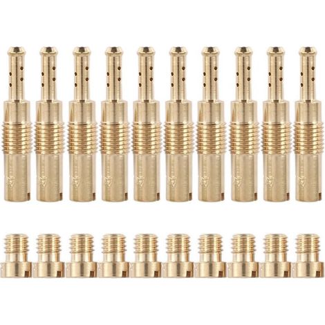Kit de 10 injecteurs principaux pour carburateur et kit de 10 injecteurs de ralenti/bas régime pour carburateurs de moto PWK Keihin OKO CVK PWM NSR KSR