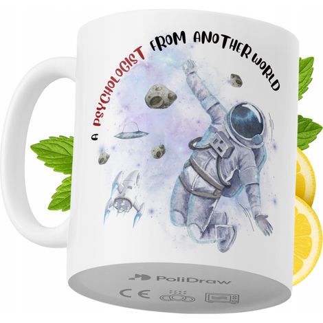 Lustige Tasse für Psychologen – Kaffee- oder Teetasse mit witzigem Textdesign – ideal für Geburtstage, Namenstage, Feiertage und besondere Anlässe. Hochwertige Tasse für Zuhause, Büro und Arbeit. Farb