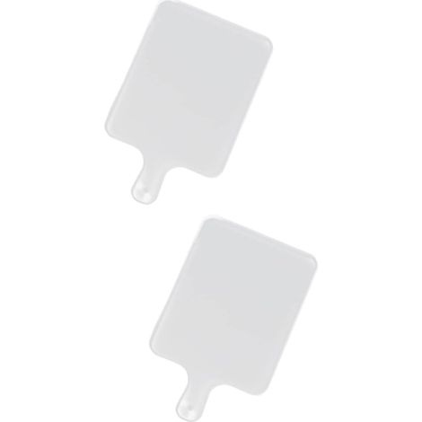 Moule À Planche À Découper - Moule Carré En Silicone - Pour Coulée Époxy Et Résine - Idéal Pour Plateaux De Fruits Ou Charcuterie - 2 Pièces (1/5)