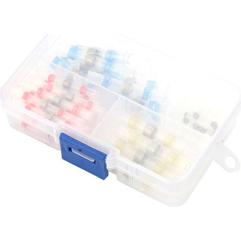 Kit de 50 cosses à souder professionnelles résistantes à l'eau avec gaine thermorétractable (1/5)