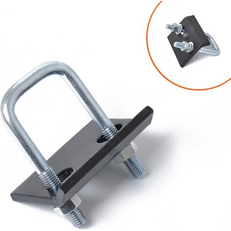 Stabilisateur anti-vibrations robuste à boulon en U pour moto, caravane ou remorque - 1 pièce (1/5)