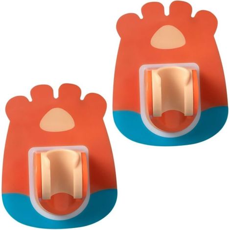 2pièces Supports pour Pommeau de Douche Support de Douchette Base de Douche sans Perçage Accessoires pour Salle de Bain Lot