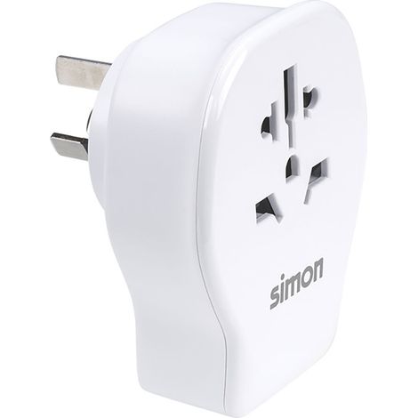 Adaptador de viaje universal para china usb a + 2 usb c 20 w