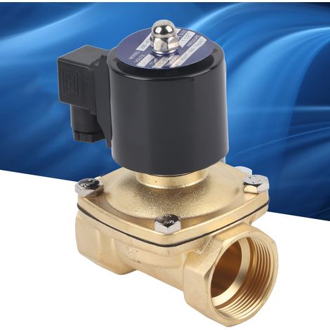 Normalerweise geschlossenes Magnetventil 2W-400-40 (Wasserventil) 24 V Wechselstrom (1/5)