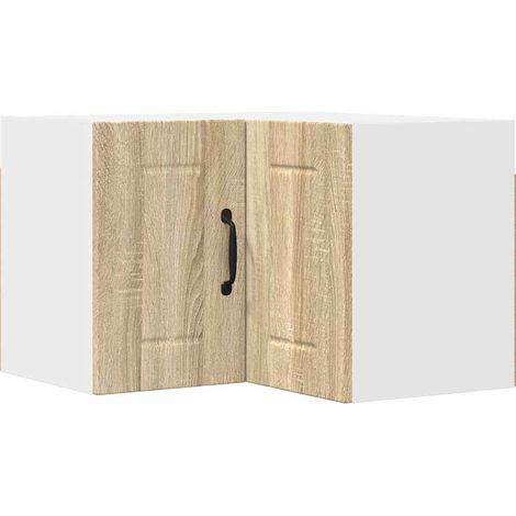 Meubles de Rangement,Armoire de cuisine avec étagère Chêne Sonoma 57 x 57 x 40 cm CFW472248 (1/5)