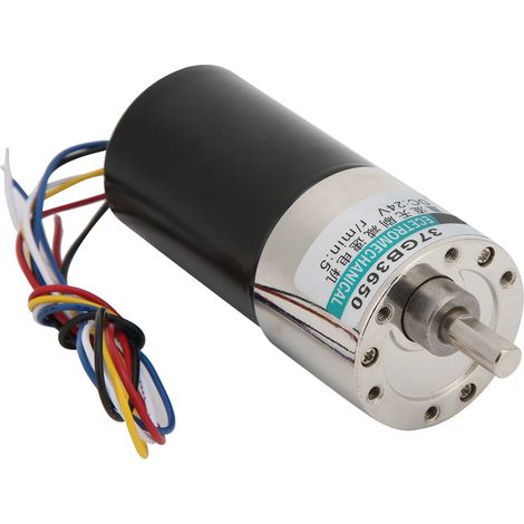 Mini réducteur de vitesse pour moteur sans balais avec support, CW/CCW, 24 V CC, pour micro-machines XD-37GB, 36 505 tr/min (1/5)