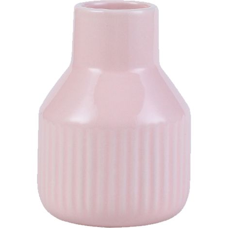 Vase En Céramique - Pour Fleurs Fraîches Et Séchées - Décoration Intérieure Salon Chambre Bureau - 1 Pièce (1/5)