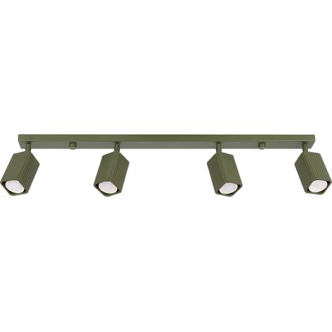 Deckenleuchte RAYO 4L olivgrün Aluminium 4xGU10 81cm Sollux (1/5)