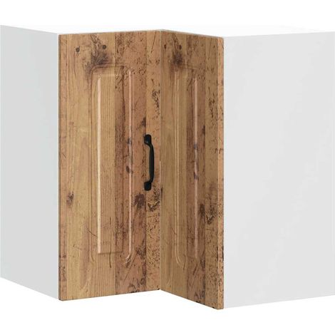 Maison Exclusive - Pensile da Cucina ad Angolo Kalmar Legno Vecchio in Truciolato