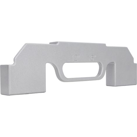 Outil de charpente pour le traçage des montants muraux centraux, gabarit de mesure principal, combinaison 12-16 pouces (1/5)