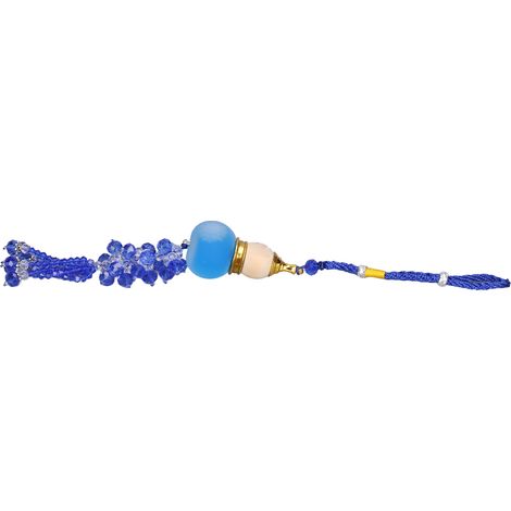 Pendentif désodorisant réutilisable en forme de gourde pour voiture, purificateur d'air décoratif, cadeau de décoration intérieure de voiture (bleu). (1/5)