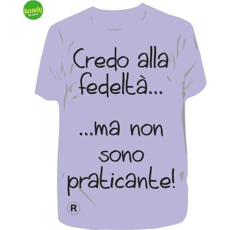 Profumatore T-Shirt Ototop Credo alla fedeltà