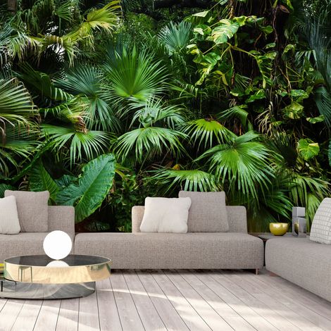 Fotomurale adesivo - Sunny Jungle - 392x280 (1/4)