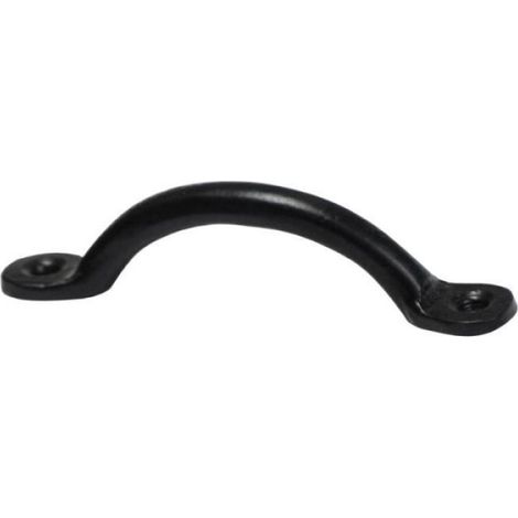 Poignée De Meuble - 100 Mm - Fer Noir - Pour Armoire Tiroir Placard - Lot De 1 (1/3)