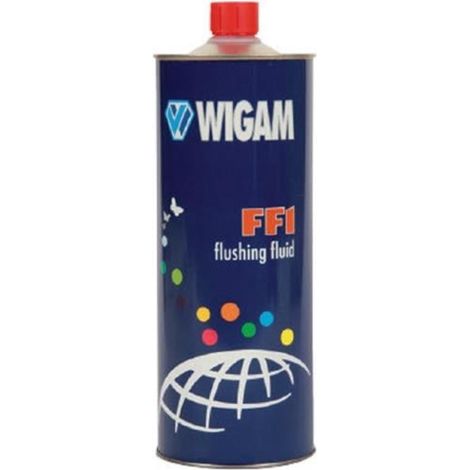 Fluido per lavaggio impianti frigoriferi 1 litro ff1 wigam 13005006