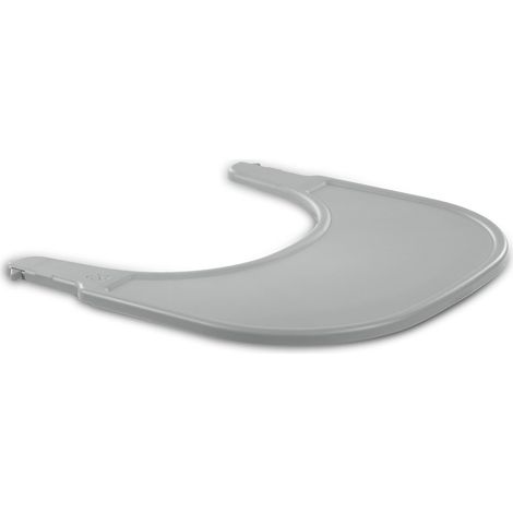 Plateau Repas pour Chaise Haute Bébé Alpha+ et Beta+, Grey (1/5)