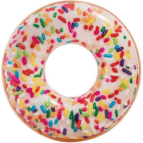 Intex 56263 salvagente ciambella gonfiabile donut in vinile cm.114 per mare piscina giardino
