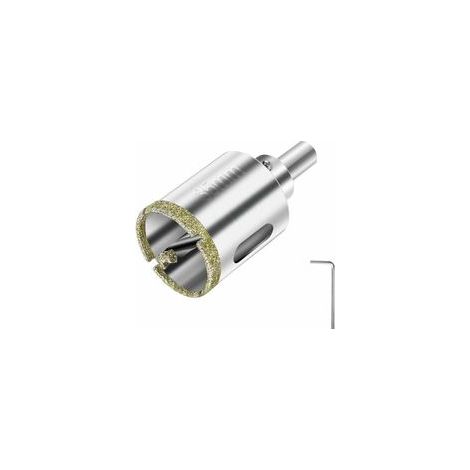 35-mm-Diamant-Lochsäge mit Zentrierbohrer. Diamant-Lochsäge für Fliesen, Glas, Keramik, Marmor und Kalkstein.