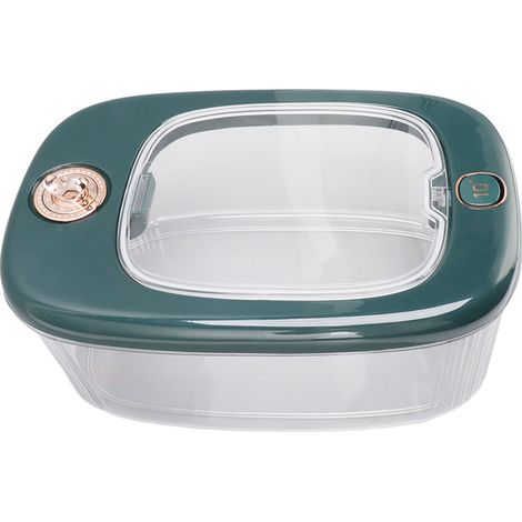 Seau de stockage de riz en PP, récipient à riz avec couvercle transparent, distributeur de stockage alimentaire, seau à maïs pour la maison, vert