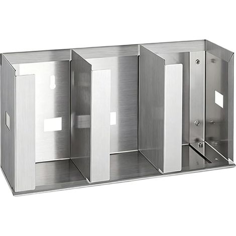 Support de couvercle de tasse en acier inoxydable réglable pour armoire de cuisine, étagère de rangement gain de place, avec séparateurs flexibles, support mural, support mural, rangement (1/5)