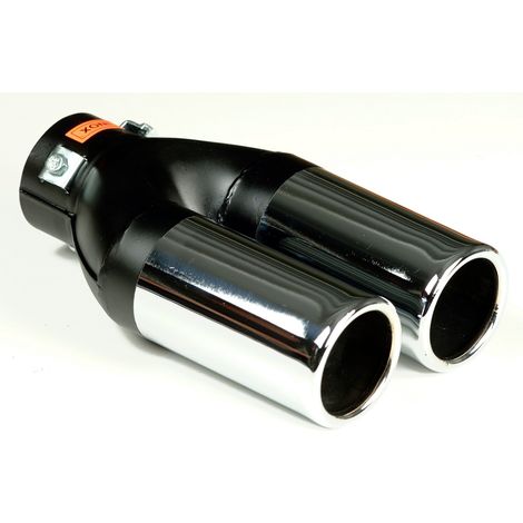 Embout echappement Double 754.3 - Pour sortie 45-60 mm