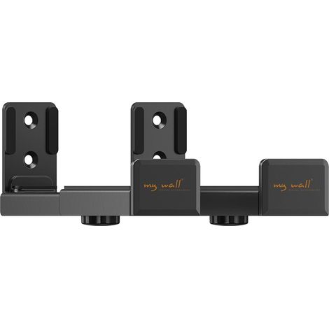 Support pour Barre de Son Rigide Noir 2 pc(s) (1/5)
