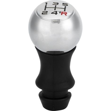 Pommeau de levier de vitesse 5 vitesses – Rouge, en résine durable et ergonomique, compatible avec boîtes manuelles standard (1/5)