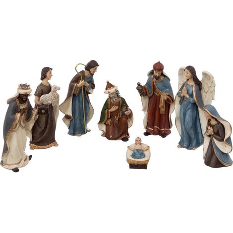 Acc santon x8 resine h16cm - Feeric lights & christmas