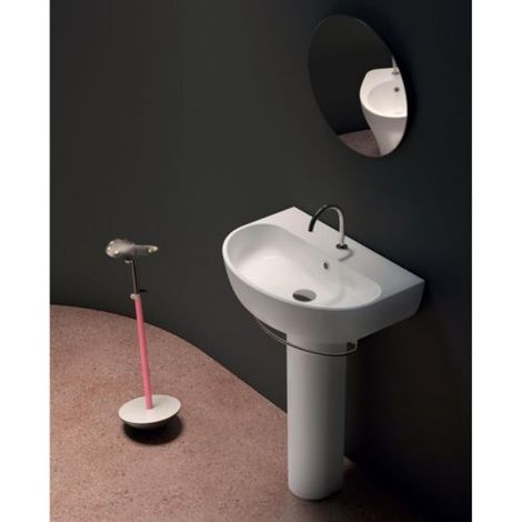 SANITARI DOMUS FALERII MASCALZONE LAVABO CON COLONNA BIANCHI