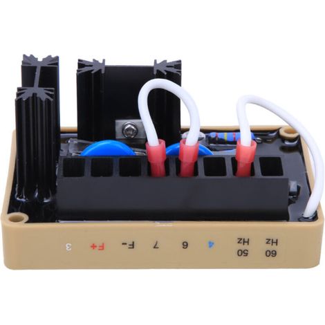 Generador con regulador automático de voltaje, regulador automático de voltaje (AVR) de alta precisión, suministros industriales para accesorios de generadores diésel, generador CC-Crezuo