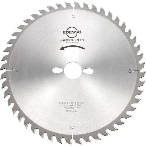 EDESSÖ HW Kreissägeblatt Profi 250 x 3,2 x 30 mm Z48 W (1/3)